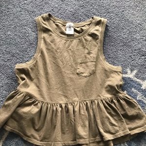 Free People Babydoll Tank Sz Small